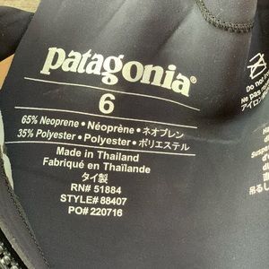 Wetsuit size women’s 6 Patagonia wetsuit 3/2
